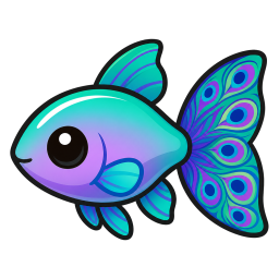 Peacock Guppy