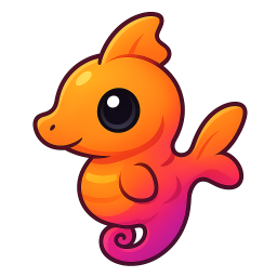 Sunset Seahorse