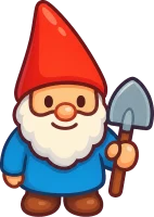 Garden Gnome on duty