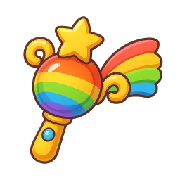 Rainbow Wand