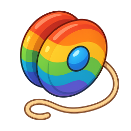 Rainbow Yo-Yo