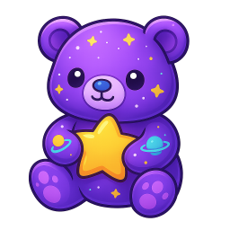 Cosmic Cuddle Bear