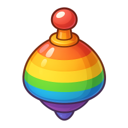 Spinning Prism Top