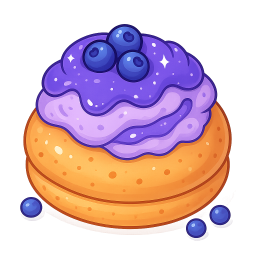 Blueberry Blitz Bagel