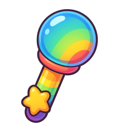 Prism Bubble Wand