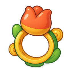 Tippy Tulip Tambourine