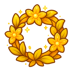 Golden Meadow Wreath