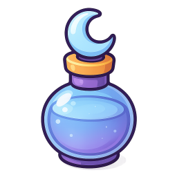 Moonlit Ink Bottle