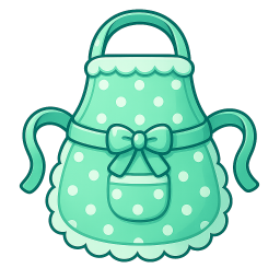 Frilly Baking Apron