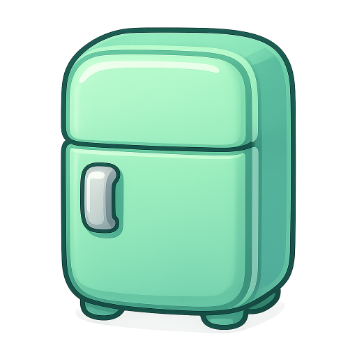 Minty Mini Fridge