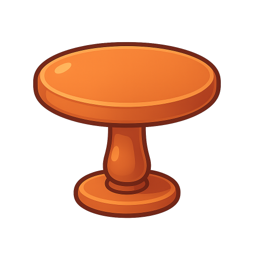 Round Breakfast Table