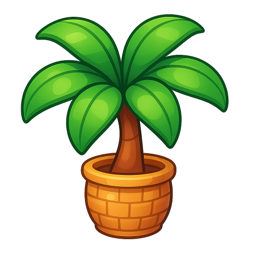 Tall Leafy Palm