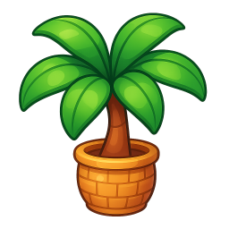 Tall Leafy Palm