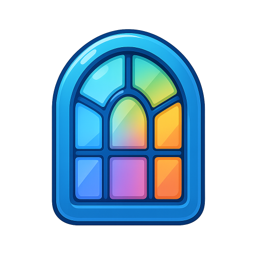Prismatic Glass Window