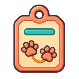 Golden Shop Tag
