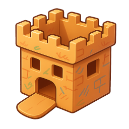 Cardboard Castle Box