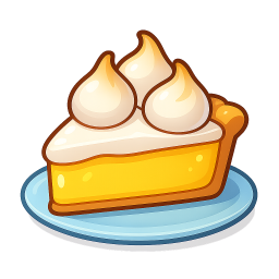 Lemon Meringue Pie Slice