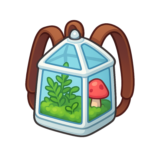 Tiny Greenhouse Backpack
