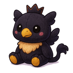 Obsidian Plushie