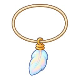 Opal Feather Necklace