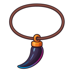 Obsidian Talon Necklace