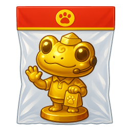 Golden Flip Bobblehead