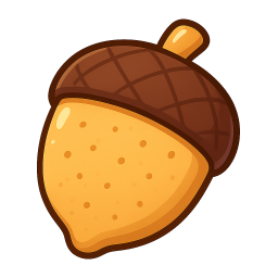 Maple Acorn Shortbread
