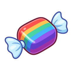 Rainbow Ribbon Taffy