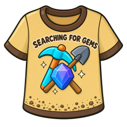 Searching for Gems Tee