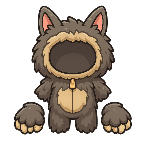 Werewolf Hoodie Costume