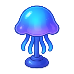 Glowing Jellyfish Lamp