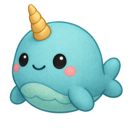 Stuffed Narwhal