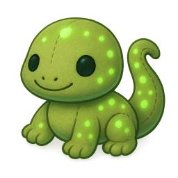 Glow-in-the-Dark Gecko