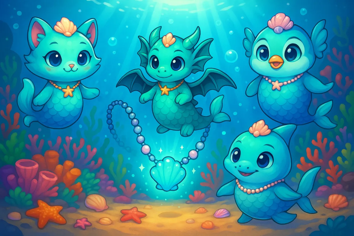 Mysterious Mermaid Pets Emerge from the Deep!