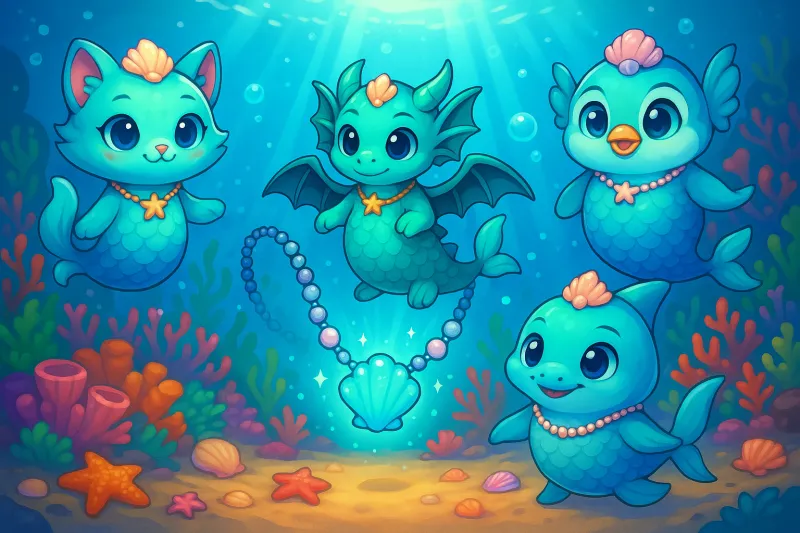 Mysterious Mermaid Pets Emerge from the Deep!