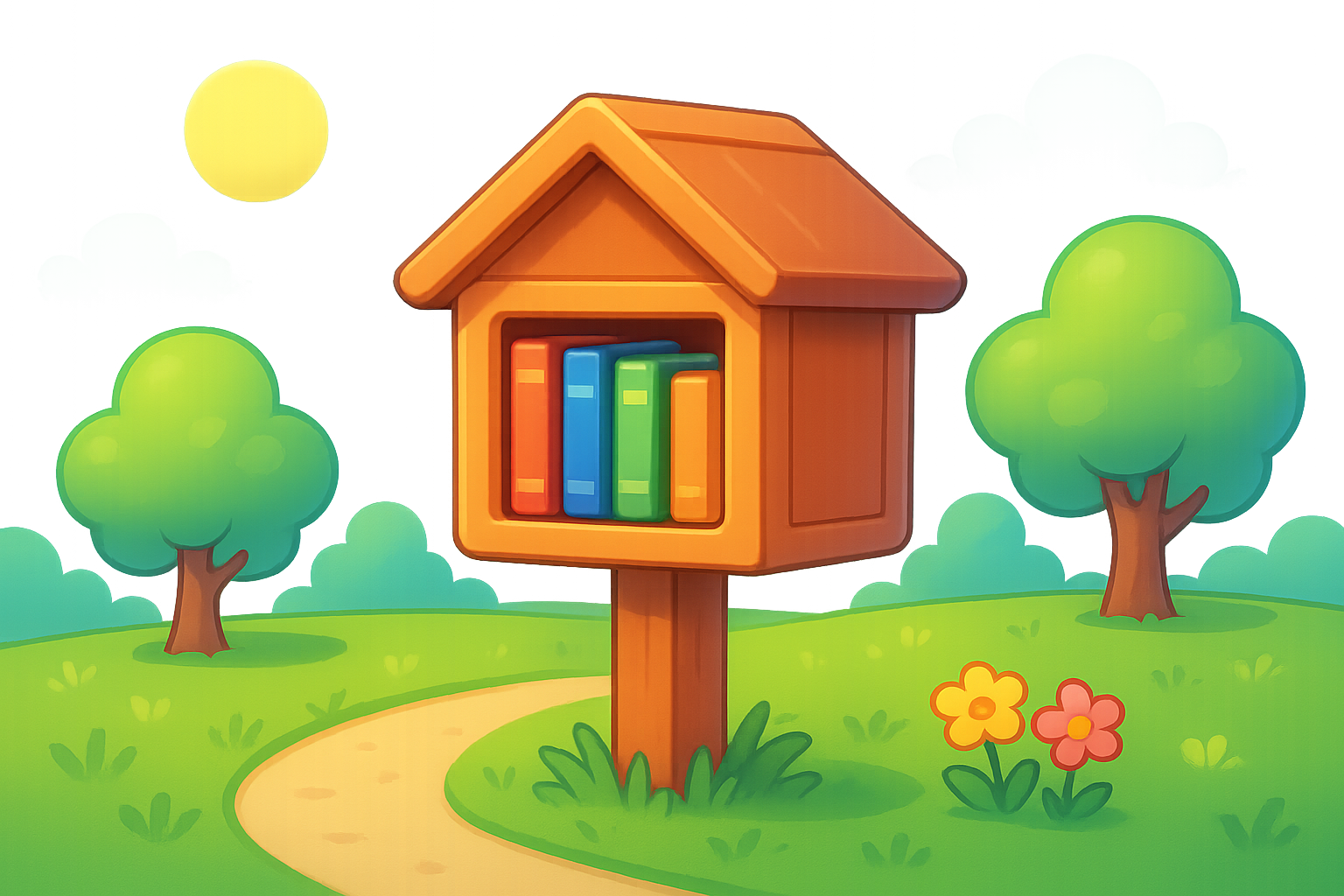 The Little Library Is Now Open!