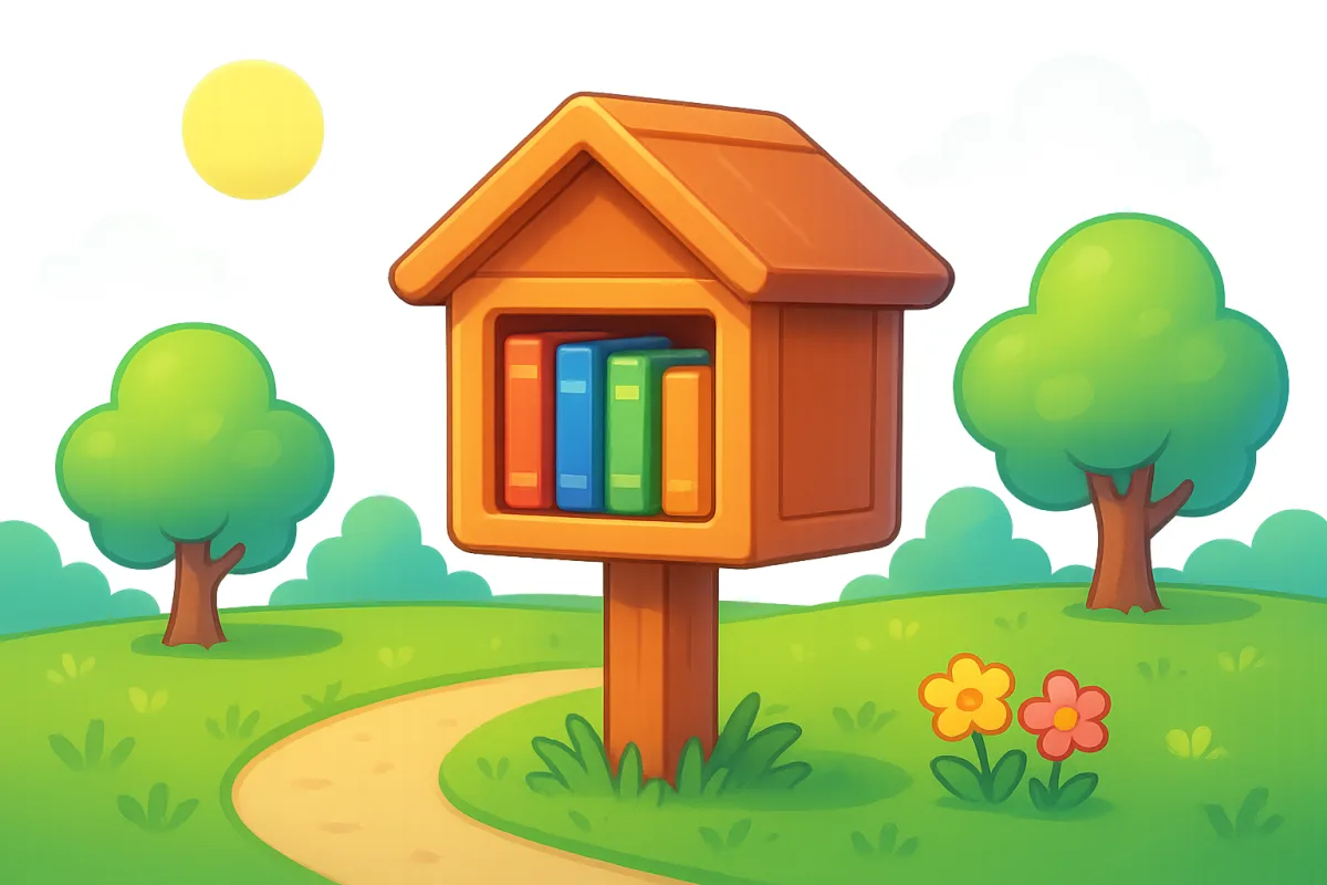 The Little Library Is Now Open!