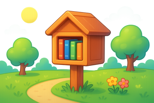 The Little Library Is Now Open!