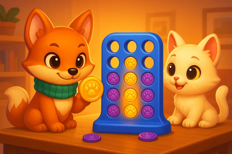 New Game: Can You Outfox Fourtune? Four in a Row Opens at the Arcade