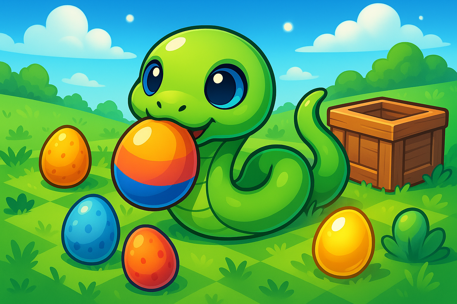 Snake Snack Supercharged! Combos, Golden Eggs and Daily Streaks Arrive