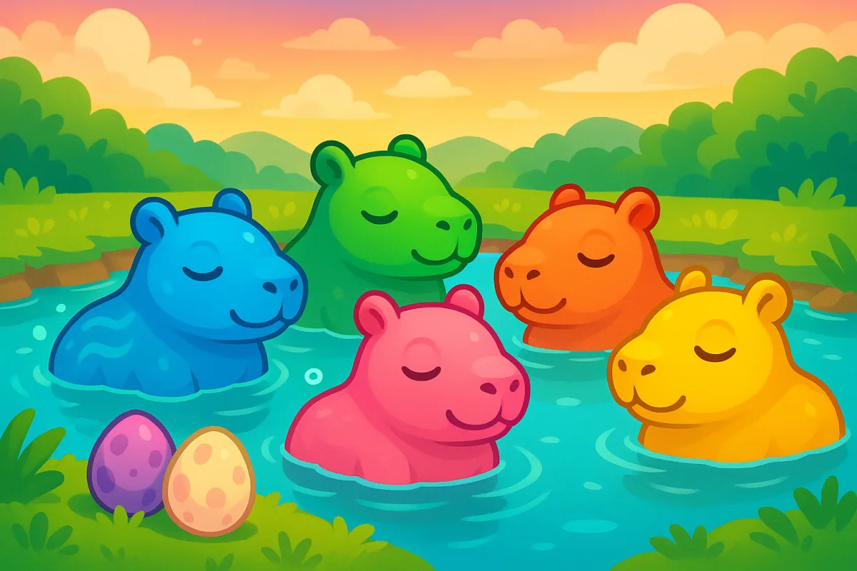 The Capybaras Wade In: MiroPets Welcomes Its Thirtieth Species