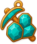 Gem Digger Charm