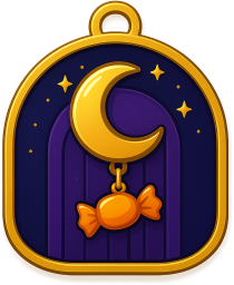 Night Knocker Charm