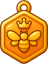 Queen Bee Helper Charm