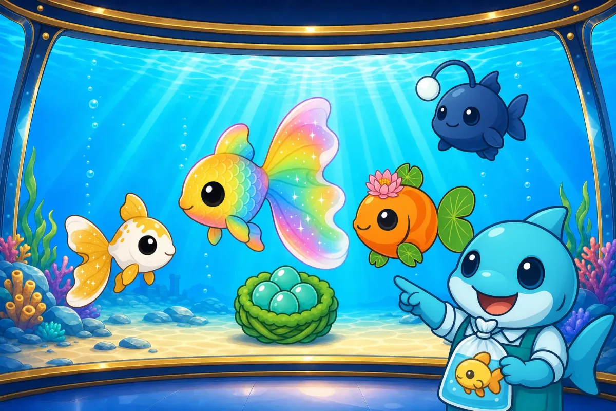 Goldfish Go Prismatic: A Rainbow for the Goldfish Family